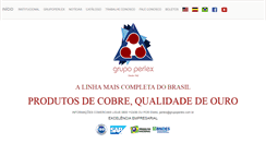 Desktop Screenshot of grupoperlex.com.br